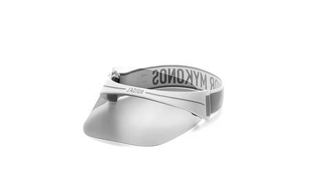 dior diorclub1|DiorClub1 Dioriviera Bodrum White and Gray Visor .